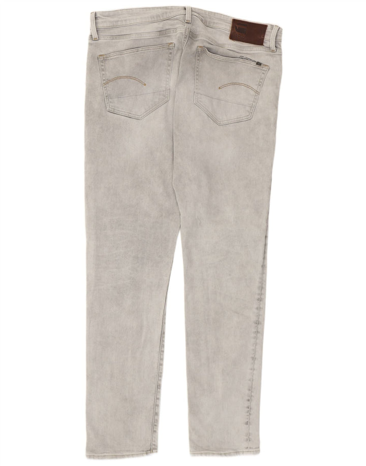 G-Star Skinny Jeans til mænd W36 L34 Grå bomuld