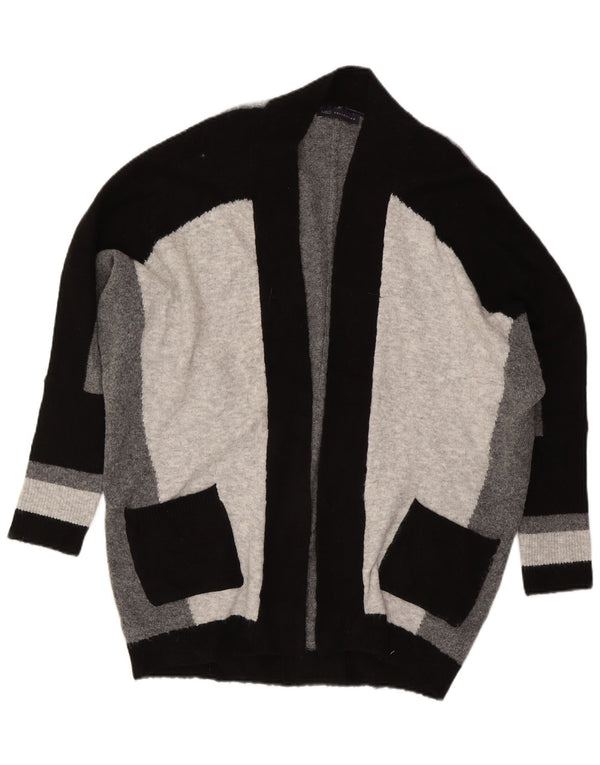 Marks & Spencer Dame Longline Cardigan Sweater UK 14 Medium Black
