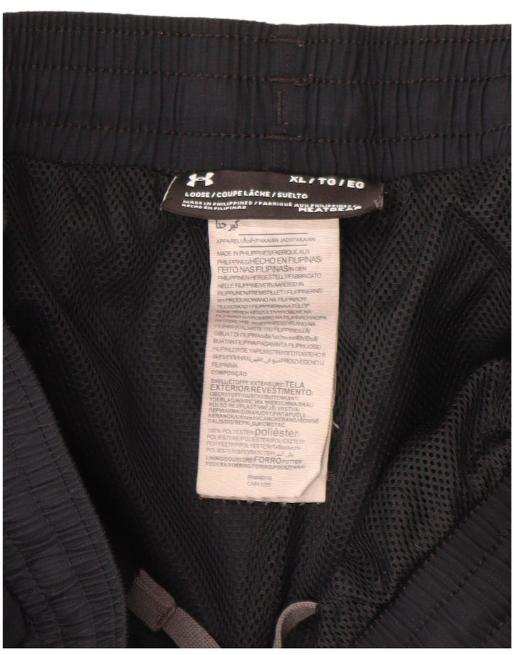 Under Armour Herre grafiske træningsdragt bukser XL sort polyester