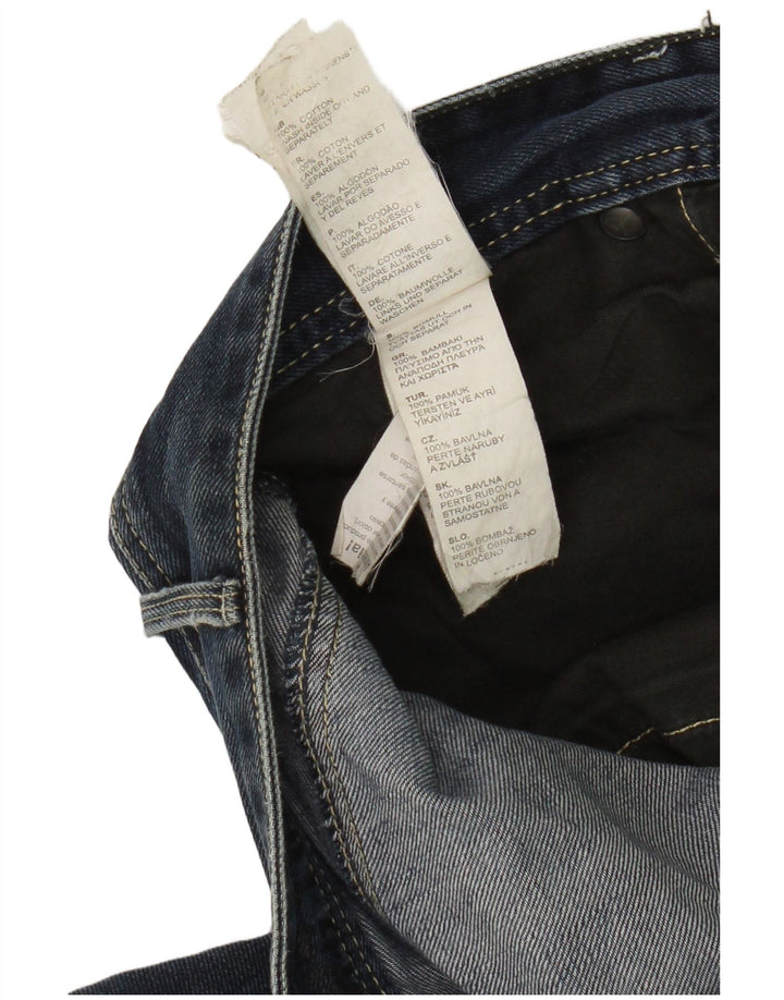 G-Star Straight Jeans til mænd W31 L32 Marineblå bomuld