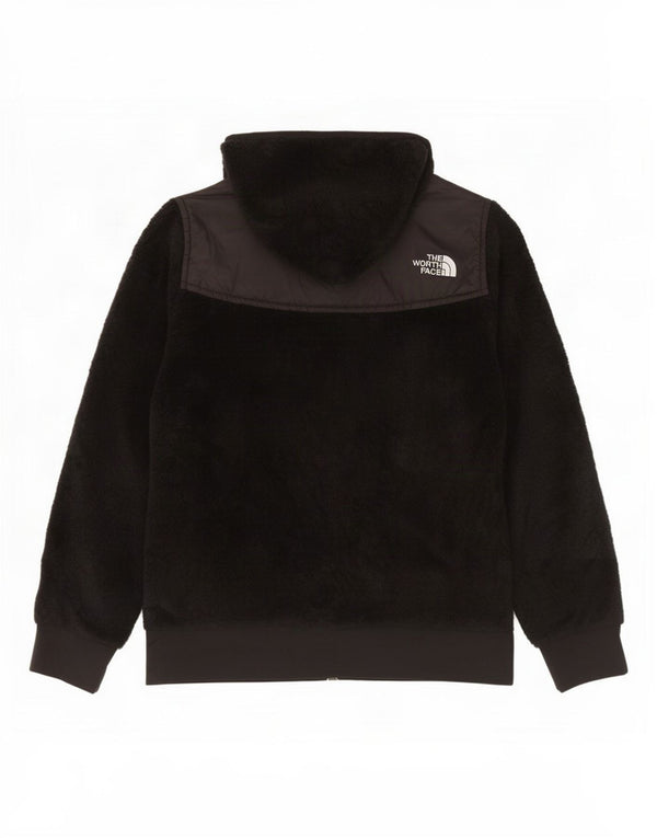 The North Face Girls Grafisk hættetrøje med lynlås 10-11 år Medium Sort