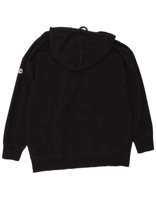 Superdry Herre Grafisk Loose Fit Hoodie Jumper Medium Sort Bomuld