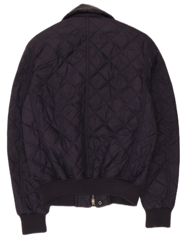 Barbour Herre quiltet jakke UK 36 Lille marineblå polyamid
