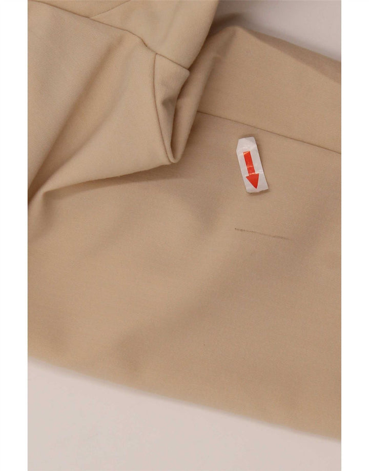 Marks & Spencer Dame Open Blazer Jacket UK 20 2XL Beige Polyester