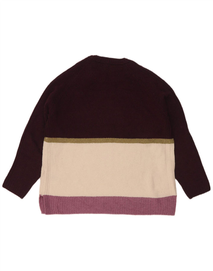 Marks & Spencer Dame sweater med rund hals DK 16 Stor lilla