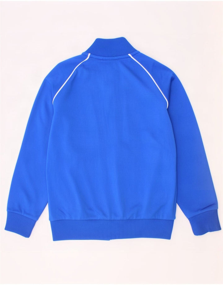 Adidas Drenge Træningsdragt Topjakke 6-7 År Blå Polyester