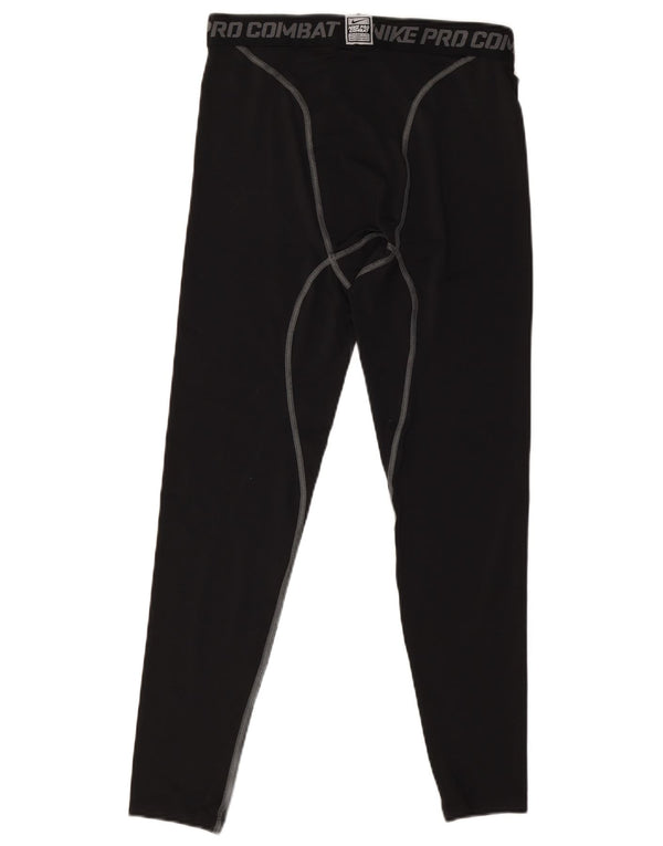 Nike drenge Dri Fit grafiske leggings 13-14 år XL sort polyester