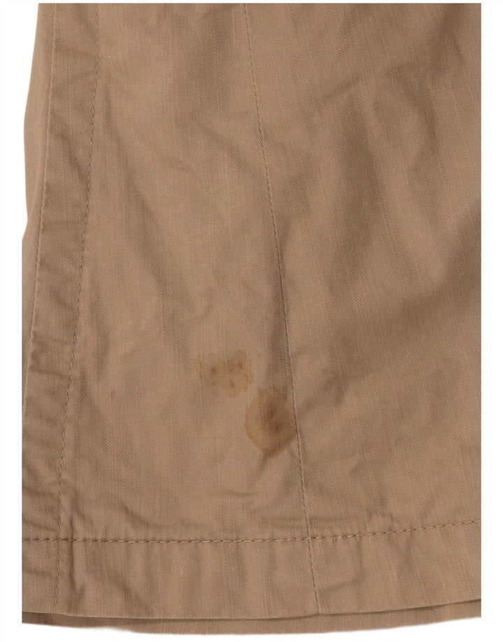 Tommy Hilfiger Dame 2 Button Blazer Jacket UK 14 Medium Brun Bomuld