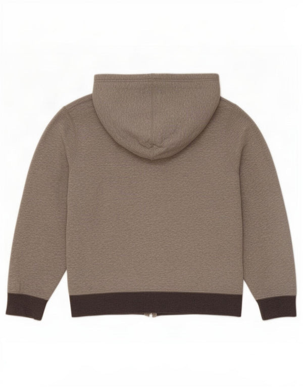 Nike hættetrøje med lynlås til drenge 12-13 år Large Grå Colourblock Bomuld