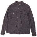 Topshop Dameskjorte UK 8 Small Grå Tencel
