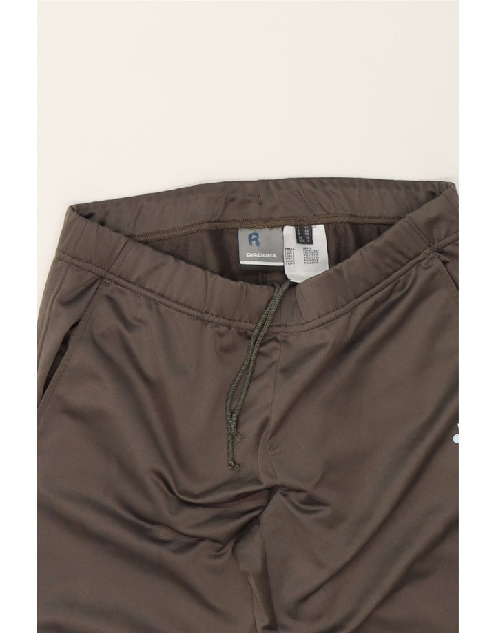DIADORA Womens Tracksuit Trousers UK 10 Small  Grey Polyester Vintage Diadora and Second-Hand Diadora from Messina Hembry 
