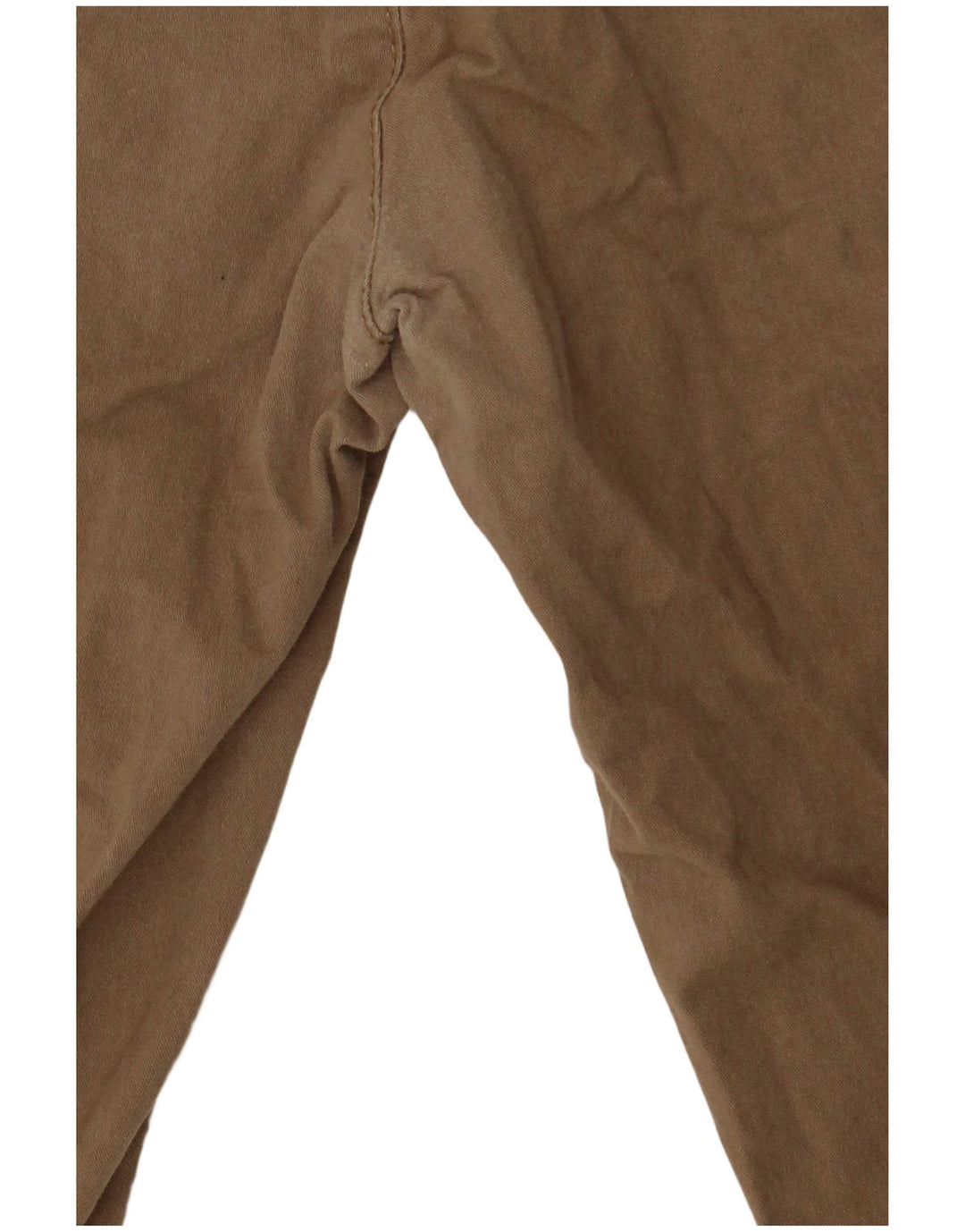 Marks & Spencer Herre Regular Fit Straight Chino Bukser Små brune bomuld