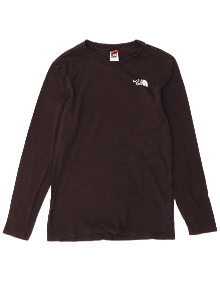 THE NORTH FACE Herre grafisk top Langærmet lille sort bomuld