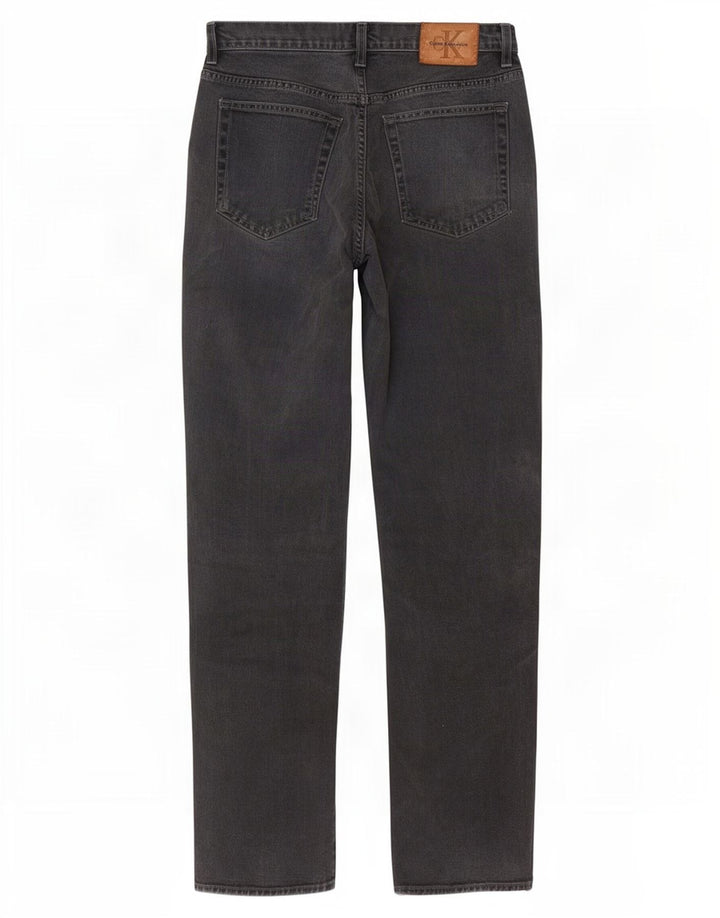 Calvin Klein Herre Tapered Jeans W32 L31 Sort Bomuld