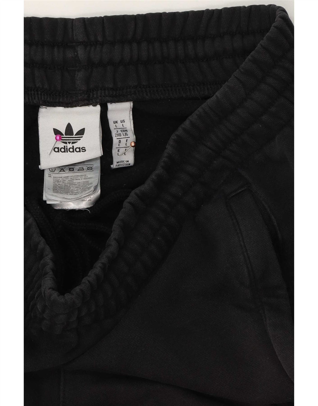 Adidas Sportshorts til mænd store sorte bomuld