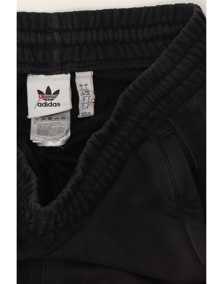 Adidas Sportshorts til mænd store sorte bomuld