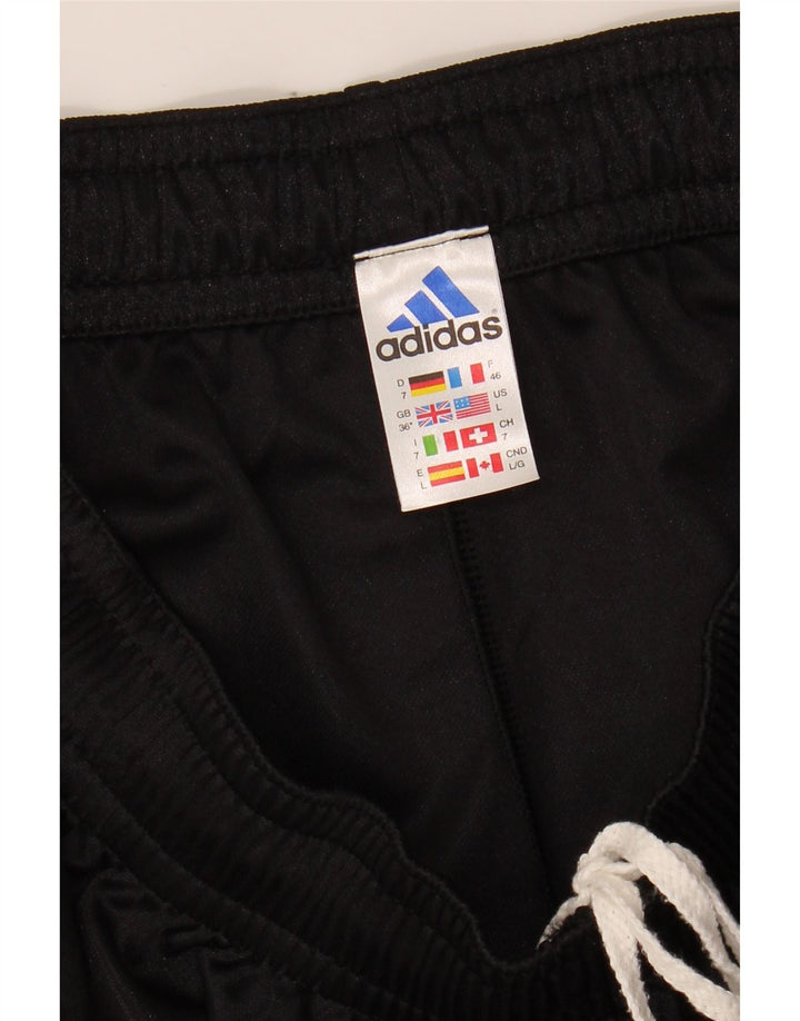ADIDAS Mens Sport Shorts Large  Black Polyester