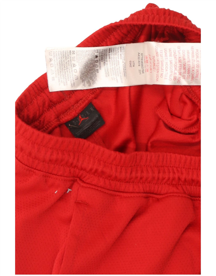 Jordan Boys Sports Shorts 12-13 år Rød Colourblock Polyester