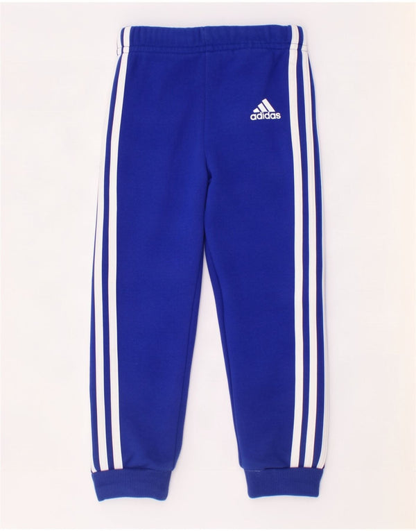 Adidas Baby Boys Joggers Træningsdragt Bukser 3-6 Måneder Blå Bomuld