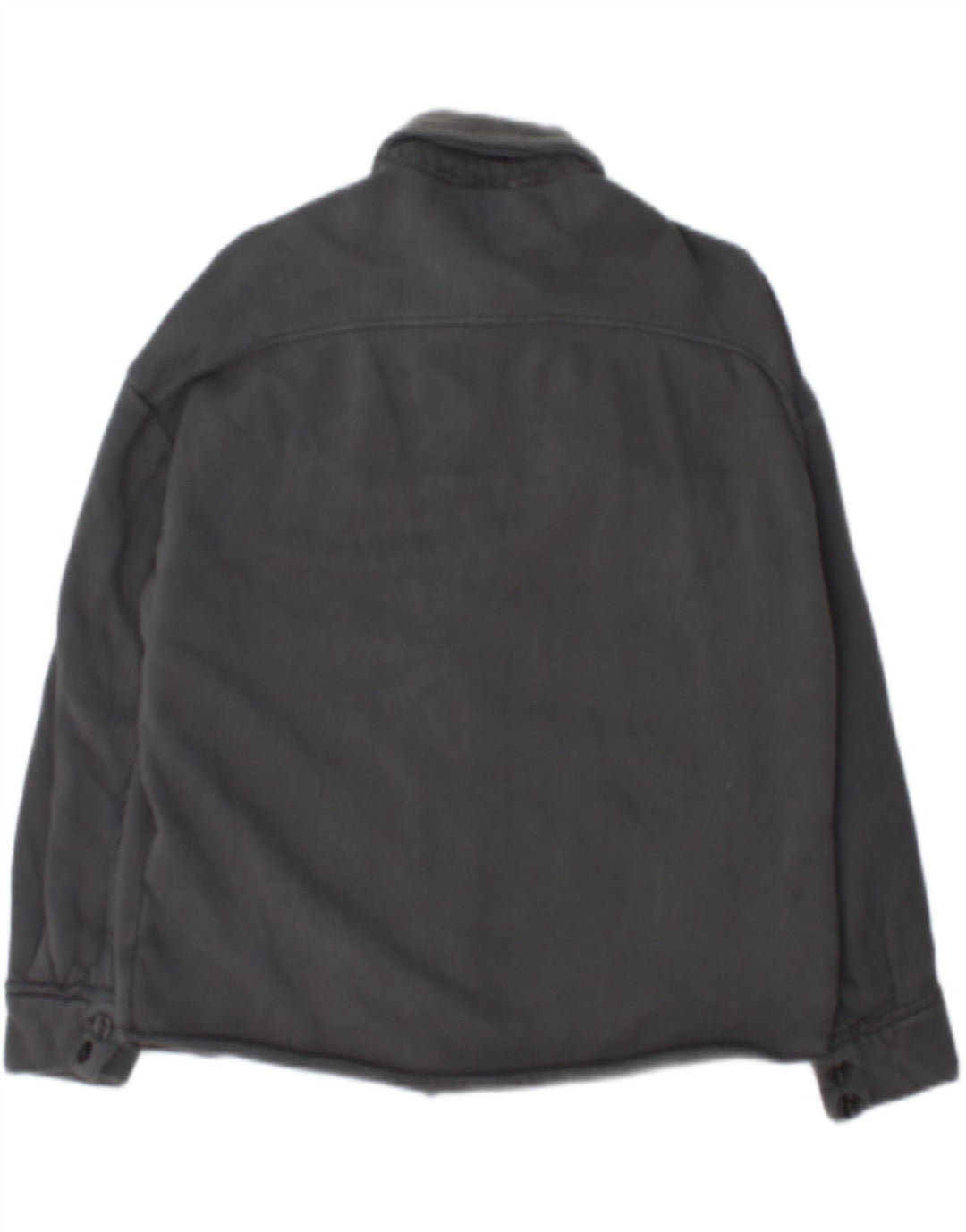 Dkny Womens Overshirt Oversized skjorte UK 2 2XS Grå Bomuld