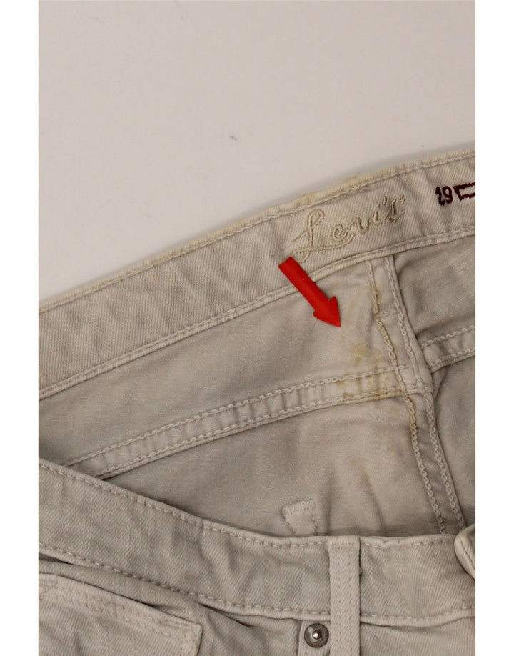 Levi's Skinny Jeans til kvinder W29 L34 Grå bomuld