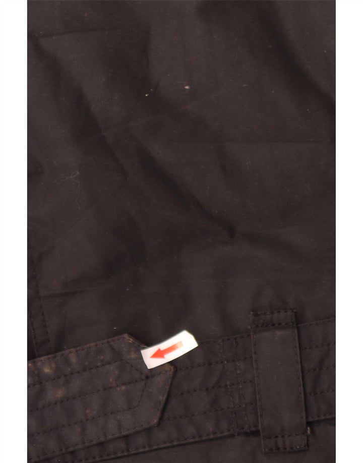 Barbour Vokset bomuldsjakke til kvinder UK 14 Large Black
