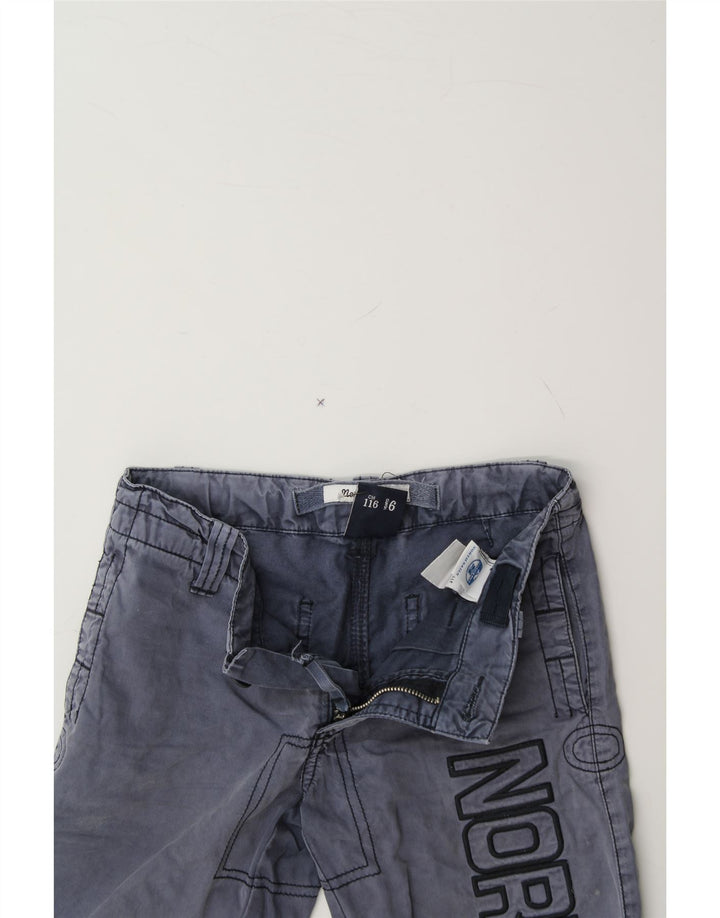 NORTH SAILS Boys Graphic Chino Shorts 5-6 Years W22  Blue Cotton Vintage North Sails and Second-Hand North Sails from Messina Hembry 