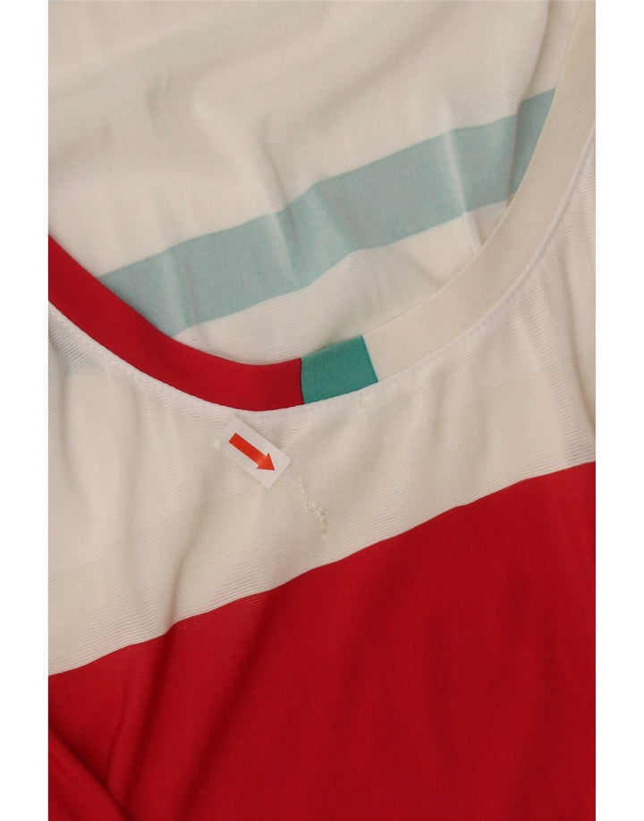 Byblos Dame Ærmeløs Basic Dress UK 10 Small Multicolored Striped