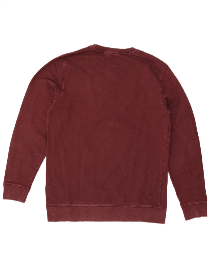 Vans Herre Grafisk Sweatshirt Jumper Lille Bourgogne Bomuld