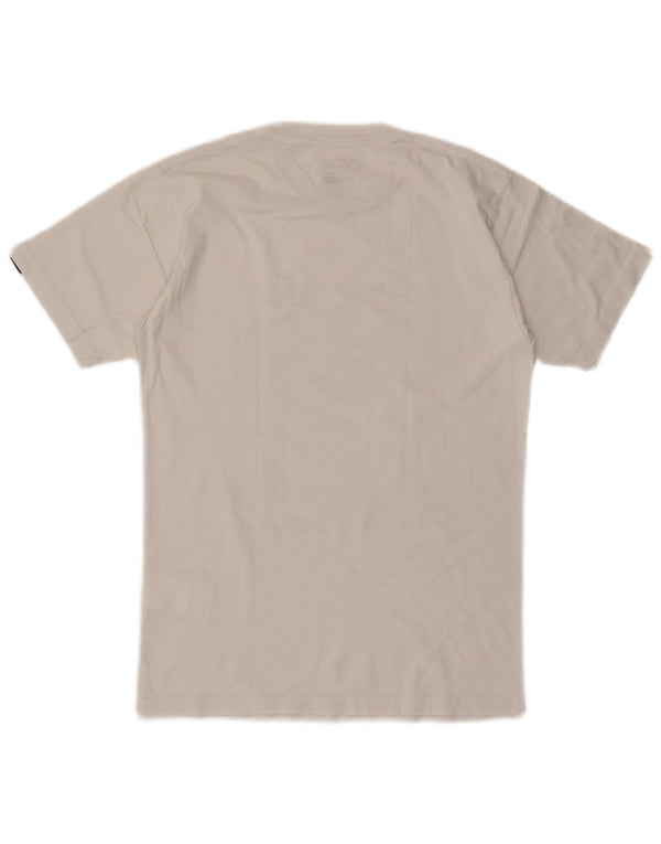 Vans Herre Classic Fit Grafisk T-Shirt Top Lille Hvid Bomuld