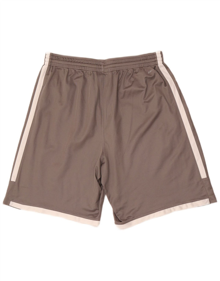 Nike Herre Dri Fit Sportshorts XL Grå Colourblock Polyester