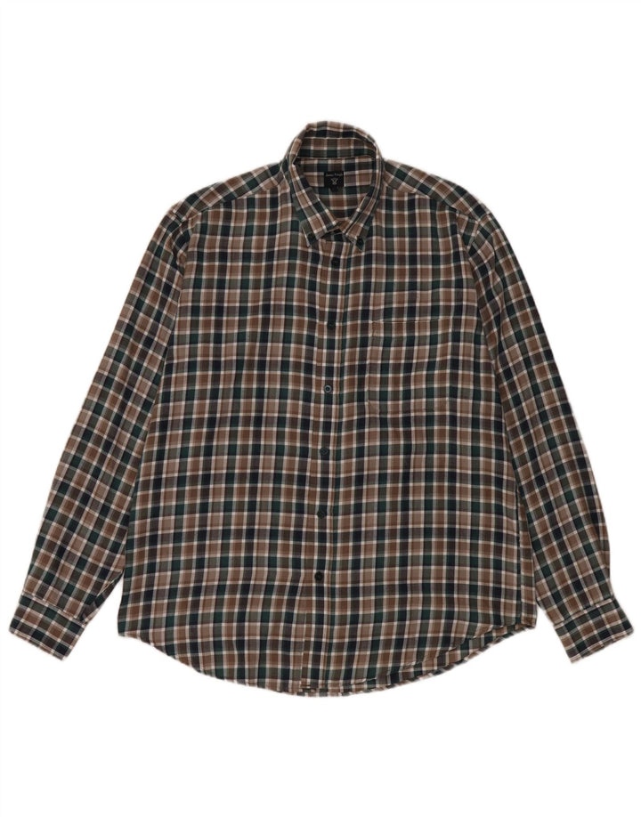 James Pringle herre flannelskjorte stor flerfarvet ternet