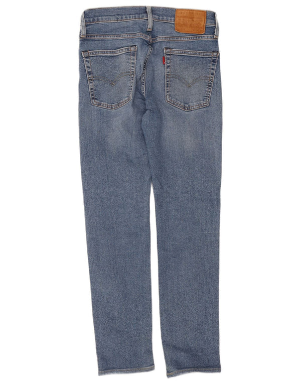 Levi's Dame 510 Skinny Jeans W28 L27 Blå Bomuld