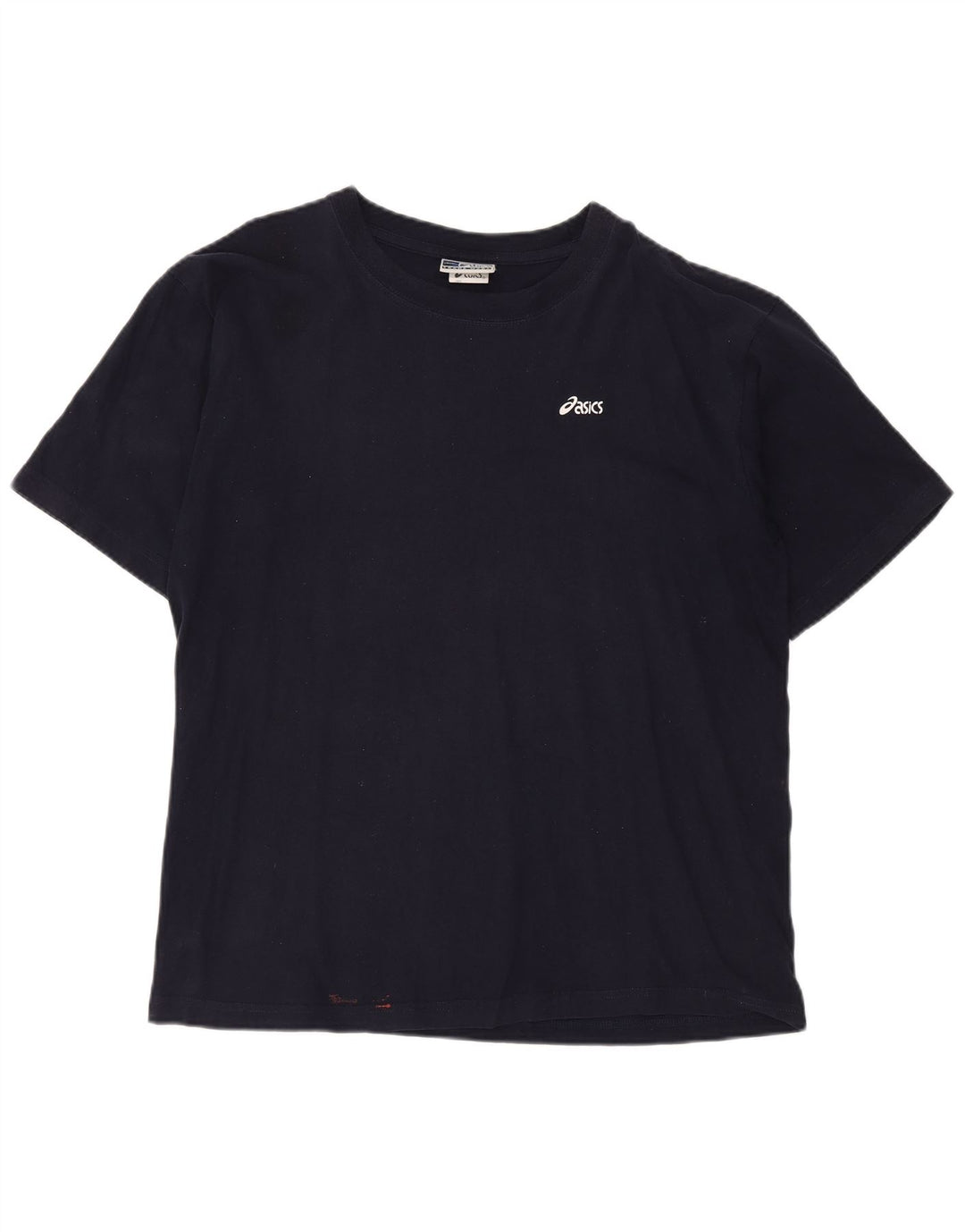 ASICS T-shirt top til mænd XL marineblå bomuld