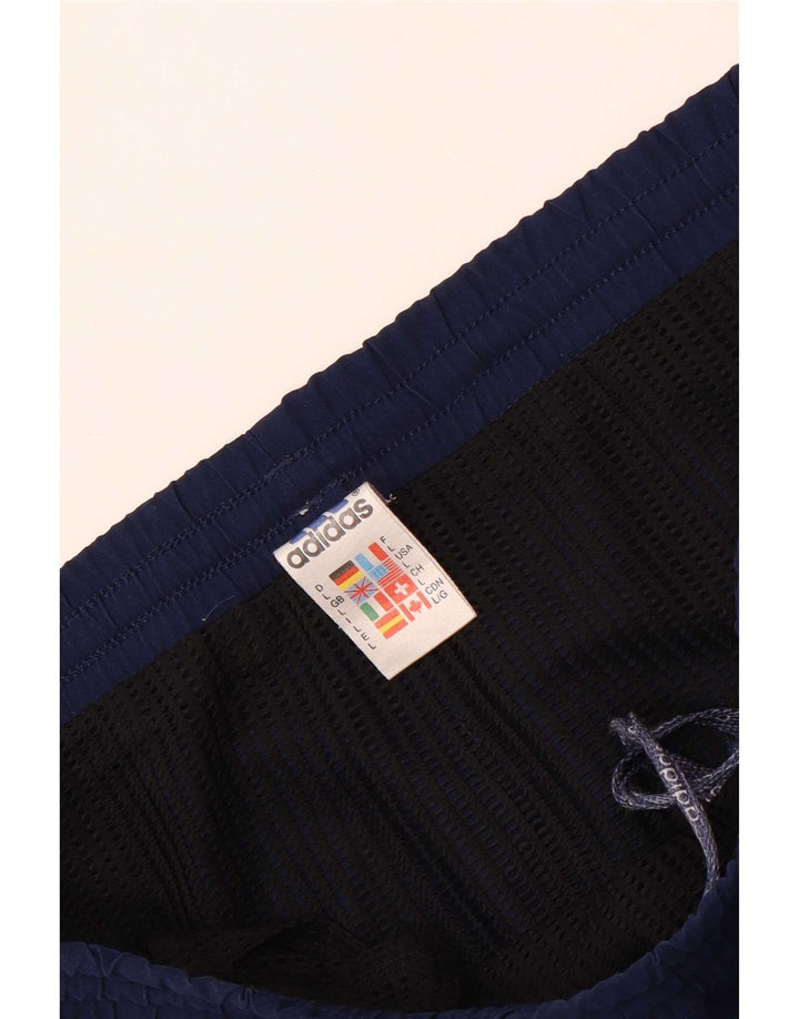 Adidas Sportshorts til mænd store marineblå polyester