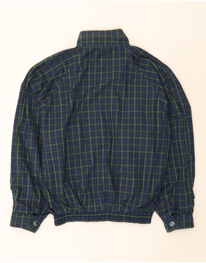 Vintage herre vendbar jakke UK 38 Medium Green Polyester