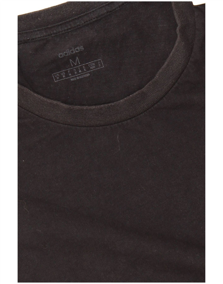 Adidas Herre T-Shirt Top Medium Sort