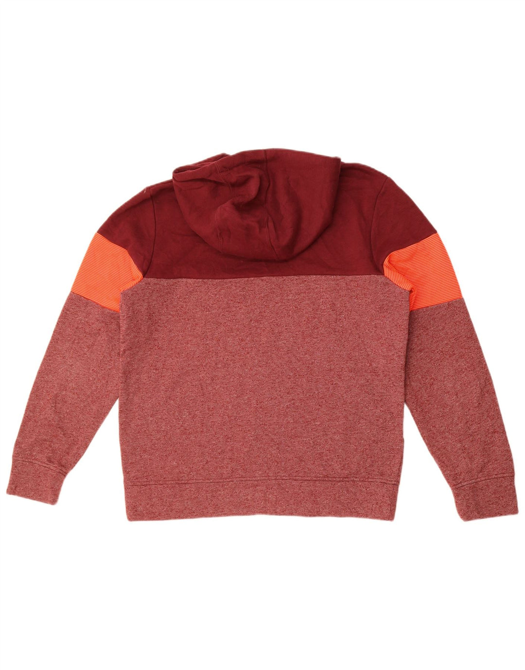 Jack & Jones Herre hættetrøje Jumper Medium Burgundy Colourblock Polyester