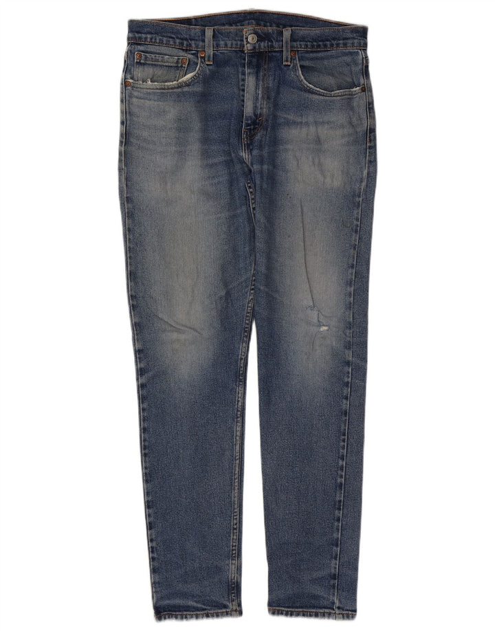 LEVI'S Mens 512 Slim Tapered Jeans W32 L32 Blue Cotton