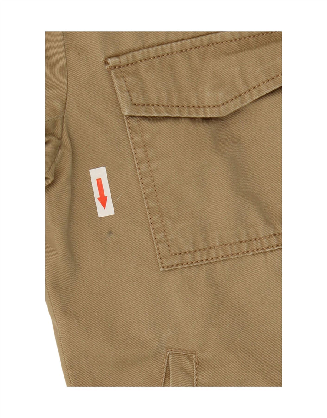 Zara Herre Military Bomber Jacket UK 38 Medium Beige Bomuld