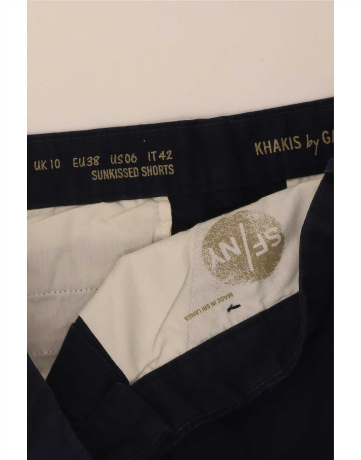 Gap Chino Shorts til kvinder UK 10 Small W32 Navy Blue