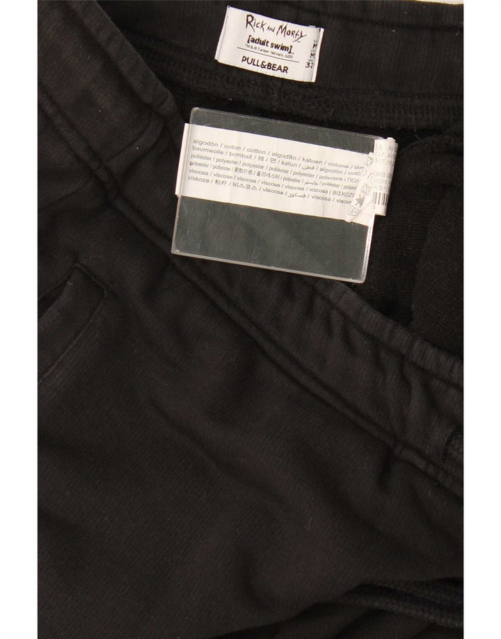 Pull & Bear Herre Rick and Morty træningsdragt Bukser Joggers Medium Sort