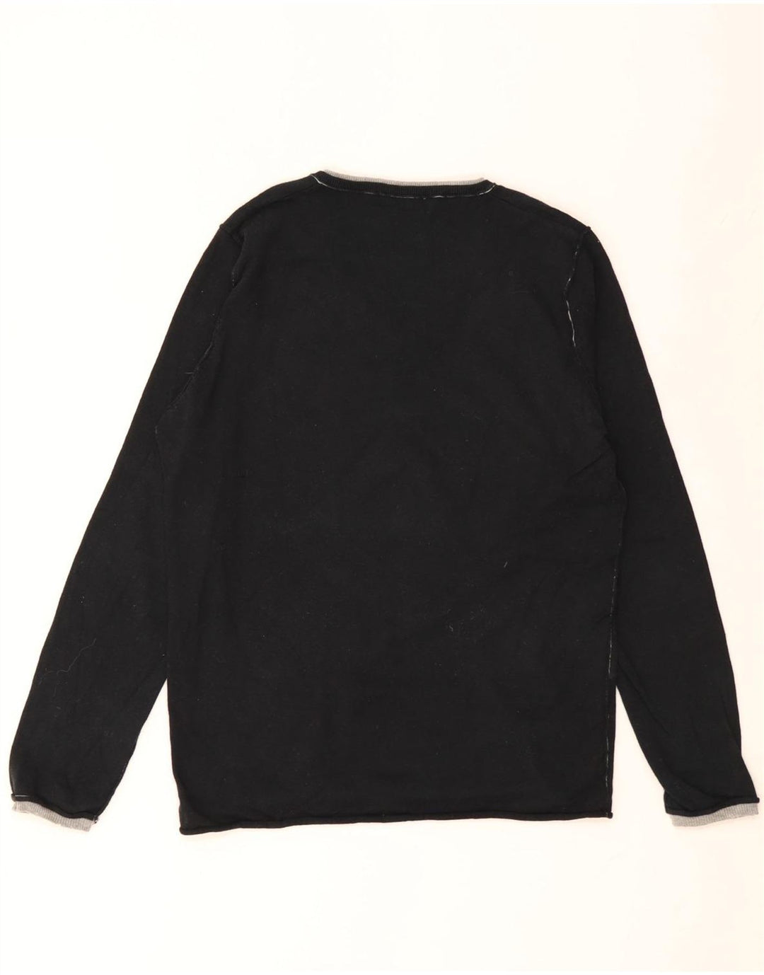 ZARA Drenge V-hals sweater 13-14 år Medium Sort