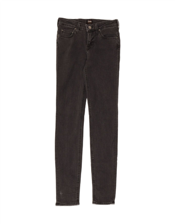 Lee Dame Skinny Jeans W26 L33 Grå Bomuld