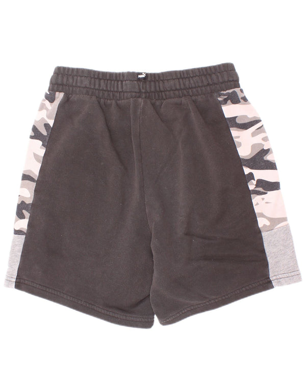 Puma Boys Sports Shorts 13-14 år Sort Camouflage Bomuld