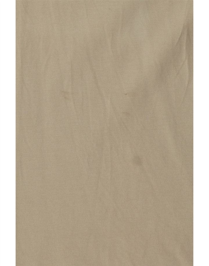 Adidas Herre T-Shirt Top Stor Beige Bomuld