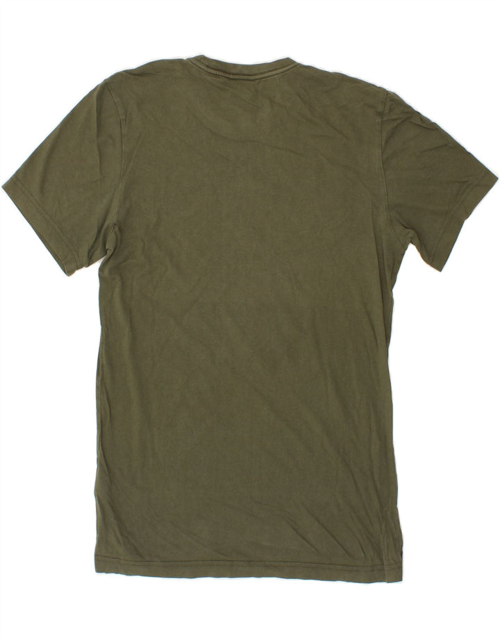 ADIDAS Mens Graphic T-Shirt Top Medium Khaki Cotton Vintage Adidas and Second-Hand Adidas from Messina Hembry 