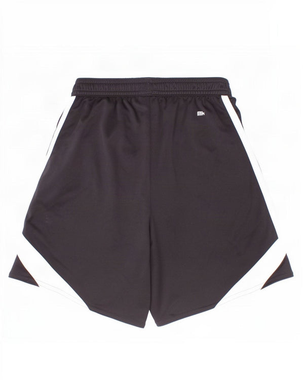 Adidas Boys Climalite Sportshorts 9-10 år Medium Sort Colourblock