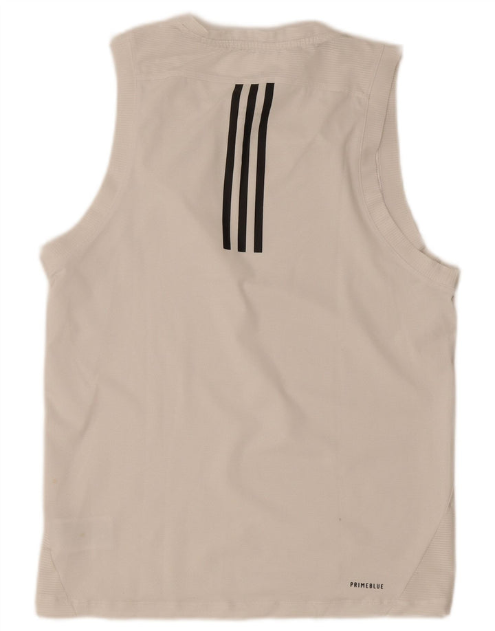 Adidas Herrevest Top Lille Hvid Polyester