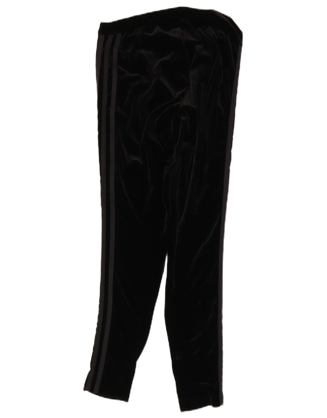 Adidas Dame Velour Leggings UK 12 Medium Sort Polyester